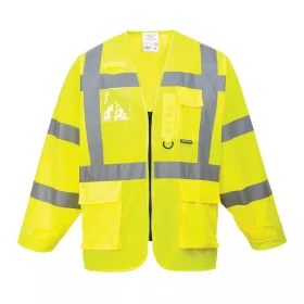 Portwest S475 Hi-Vis Executive Kabát Sárga - 3XL