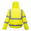Portwest S773 Bizflame Rain Hi-Vis Antistatic FR bomber kabát Sárga - S
