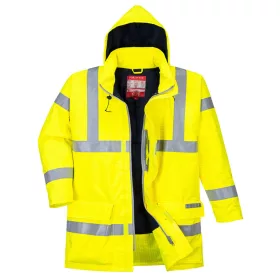   Portwest S778 Bizflame Rain Hi-Vis antisztatikus FR kabát Sárga - L