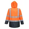 Portwest S779 Bizflame Rain Hi-Vis Multi-Protection kabát Narancs/Navy - L
