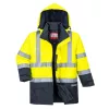 Portwest S779 Bizflame Rain Hi-Vis Multi-Protection kabát Sárga/Navy - 3XL