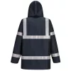 Portwest S785 Bizflame Rain antisztatikus lángálló esőkabát Navy - S