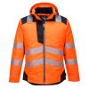 Portwest T400 PW3 Hi-Vis télikabát Narancs/Fekete - M