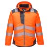 Portwest T400 PW3 Hi-Vis télikabát Narancs/Szürke - L