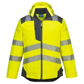 Portwest T400 PW3 Hi-Vis télikabát Sárga/Szürke - 3XL