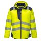 Portwest T400 PW3 Hi-Vis télikabát Sárga/Navy - S