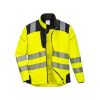 Portwest t402 vision hi-vis softshell kabát sárga xl