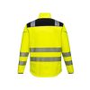 Portwest t402 vision hi-vis softshell kabát sárga xl