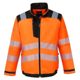 Portwest T500 PW3 Hi-Vis kabát Narancs/Fekete - M