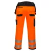 Portwest T501 PW3 Hi-Vis Holster nadrág Narancs/Fekete - 28