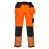 Portwest T501 PW3 Hi-Vis Holster nadrág Narancs/Fekete - 32