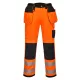 Portwest T501 PW3 Hi-Vis Holster nadrág Narancs/Fekete - 32