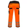 Portwest T501 PW3 Hi-Vis Holster nadrág Narancs/Fekete - 32