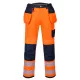 Portwest T501 PW3 Hi-Vis Holster nadrág Narancs/Navy - 36