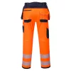 Portwest T501 PW3 Hi-Vis Holster nadrág Narancs/Navy - 41