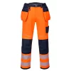 Portwest T501 PW3 Hi-Vis Holster nadrág Narancs/Navy - 42