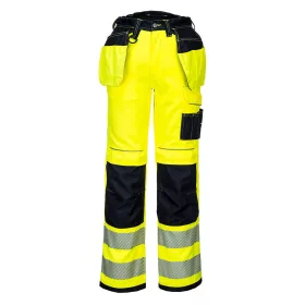 Portwest T501 PW3 Hi-Vis Holster nadrág Sárga/Fekete - 32