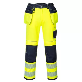 Portwest T501 PW3 Hi-Vis Holster nadrág Sárga/Navy - 33