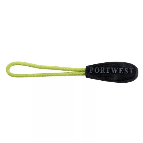 Portwest T900 Cserélhető zippzárhúzó Lime zöld