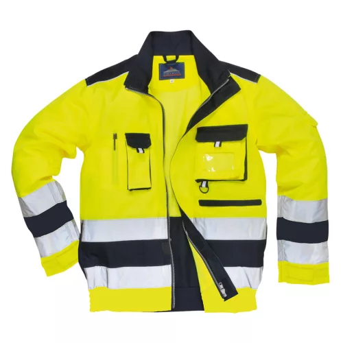 Portwest TX50 Lille Hi-Vis kabát Sárga/Navy - S