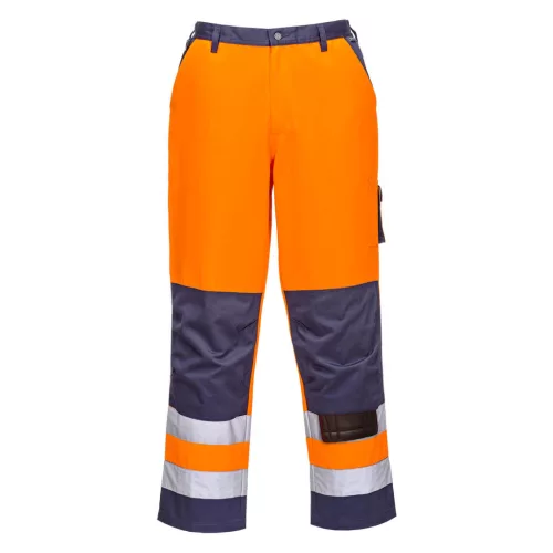 Portwest TX51 Lyon Hi-Vis nadrág Narancs/Navy - XXL