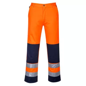 Portwest TX71 Seville Hi-Vis nadrág Narancs/Navy - L