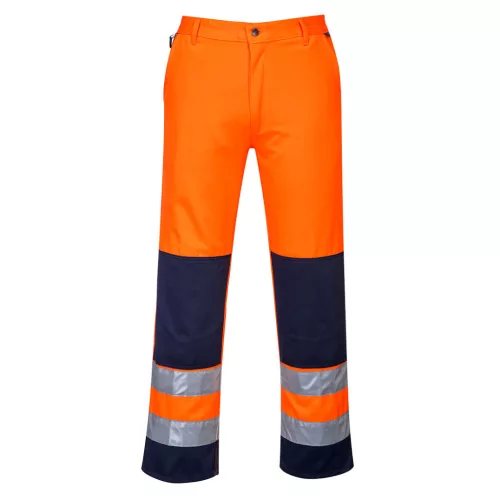 Portwest TX71 Seville Hi-Vis nadrág Narancs/Navy - L