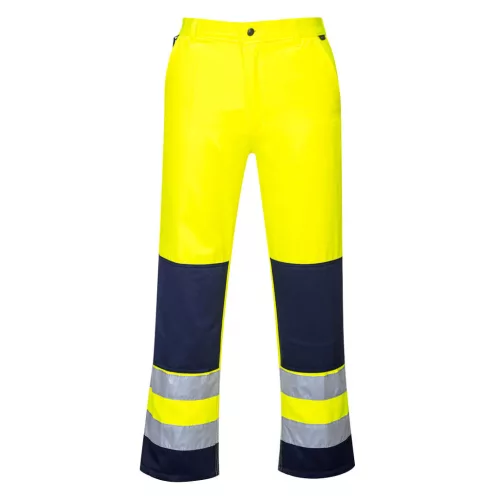 Portwest TX71 Seville Hi-Vis nadrág Sárga/Navy - M