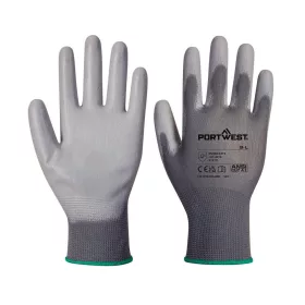   Portwest VB120 PU tenyérmártott kesztyű (288 pár) Szürke - S