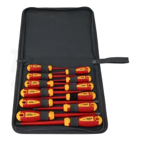   Tracon csavarhúzó 12es szett, 1000V-ra szig., CrV, SLPHPZ, tartóban