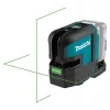 Makita keresztvonalas zöld szintezőlézer SK105GDZ 10,8V alapgép