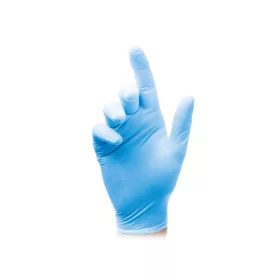   Sir Safety System Blue Flex vinyl/nitril egyszerhasználatos kesztyű világoskék 08/M