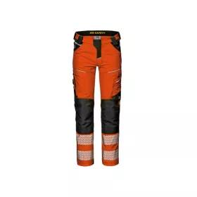   Sir Safety System GEMINI GUARD jól láthatósági nadrág narancs/fekete 42