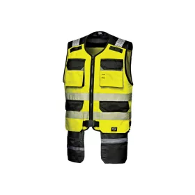   Sir Safety System RUSH jól láthatósági mellény sárga/fekete S