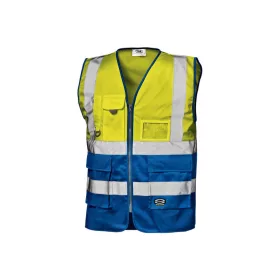   Sir Safety System Grifone jól láthatósági mellény sárga/kék M/L
