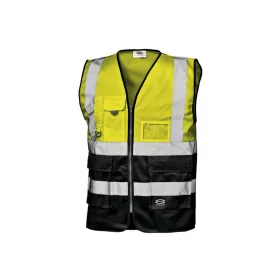   Sir Safety System Grifone jól láthatósági mellény sárga/fekete XL/XXL