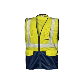   Sir Safety System Sparviero jól láthatósági mellény sárga/kék XL