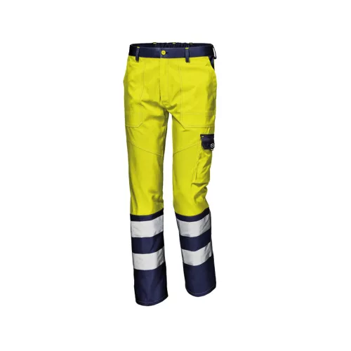 Sir Safety System MISTRAL jól láthatósági nadrág sárga/kék 52