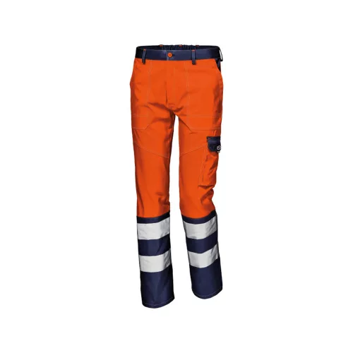 Sir Safety System MISTRAL jól láthatósági nadrág narancs/kék 64