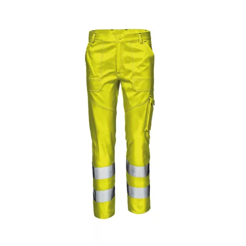 Sir Safety System Velvet jól láthatósági nadrág sárga 46
