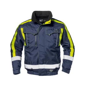 Sir Safety System Contender 4in1 téli kabát kék/sárga S