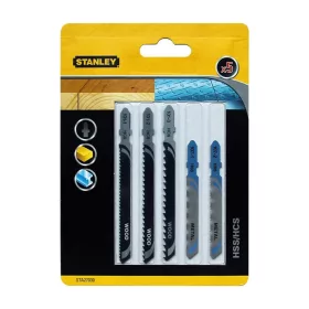   Stanley HCS/HSS dekopírfűrészlap készlet fához és fémhez, 5 részes