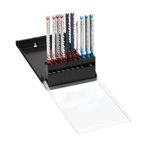 Stanley HCS/HSS dekopírfűrészlap készlet fához és fémhez, 10 részes