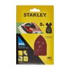 Stanley csiszolópapír rezgőcsiszolóhoz 135x95 P240, 5db/cs