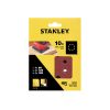 Stanley csiszolópapír rezgőcsiszolóra 114x114mm P80-180, 10db/cs