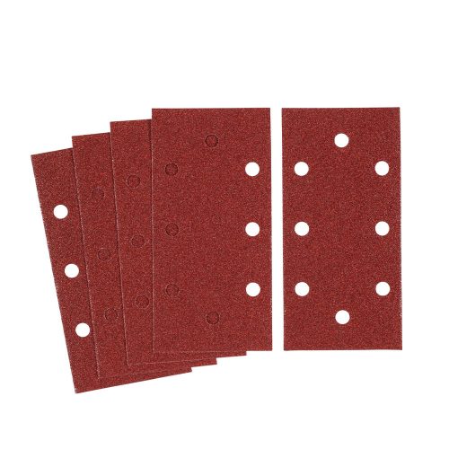 Stanley csiszolópapír rezgőcsiszolóra 93x190mm P120, 5db/cs