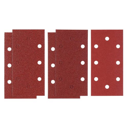 Stanley csiszolópapír rezgőcsiszolóra 93x190mm P80-240, 5db/cs