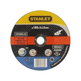 Stanley fémvágó korong, süllyesztett 180x3,2x22,2mm