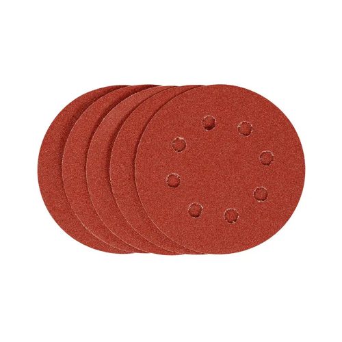 Stanley csiszolópapír excentercsiszolóra 125mm P180, 5db/cs