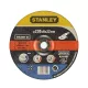 Stanley fémtisztító korong, süllyesztett 230x6x22,2mm